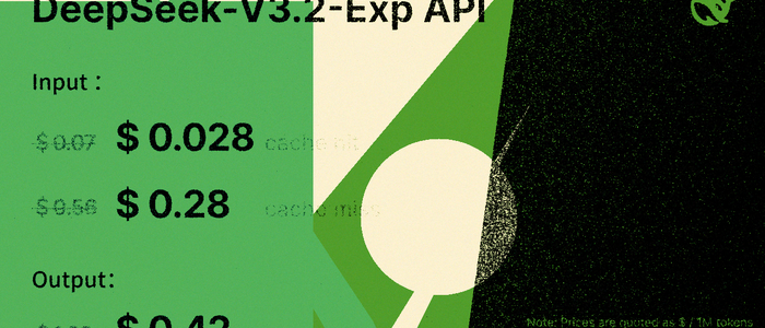 DeepSeek представил V3.2-Exp с технологией разреженного внимания и снизил цены на API на 50%