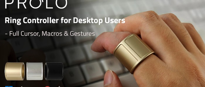 Prolo Ring: умное кольцо заменяет мышь и добавляет 40+ жестов для управления любыми устройствами