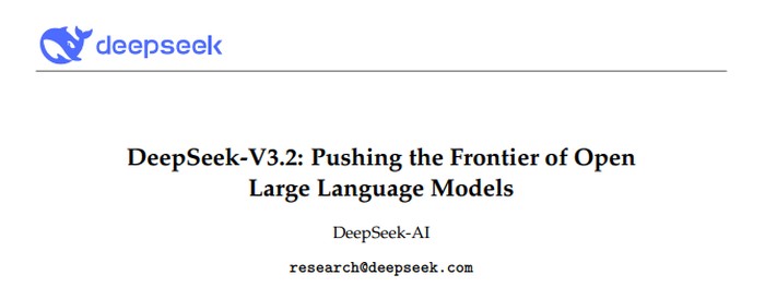 DeepSeek-V3.2 достиг золотых медалей на IMO и IOI 2025 с новым механизмом внимания